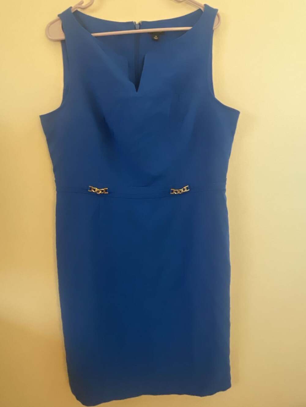 Ann Taylor Royal Blue Sheath Dress